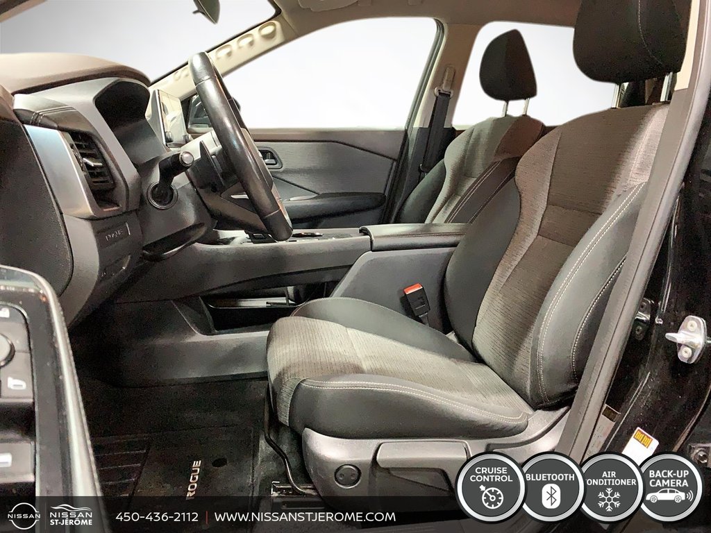 Nissan Rogue S TRACTION MAGS CRUISE SIÈGES CHAUFFANTS CAMÉRA 2022 à Charlemagne, Québec - 9 - w1024h768px