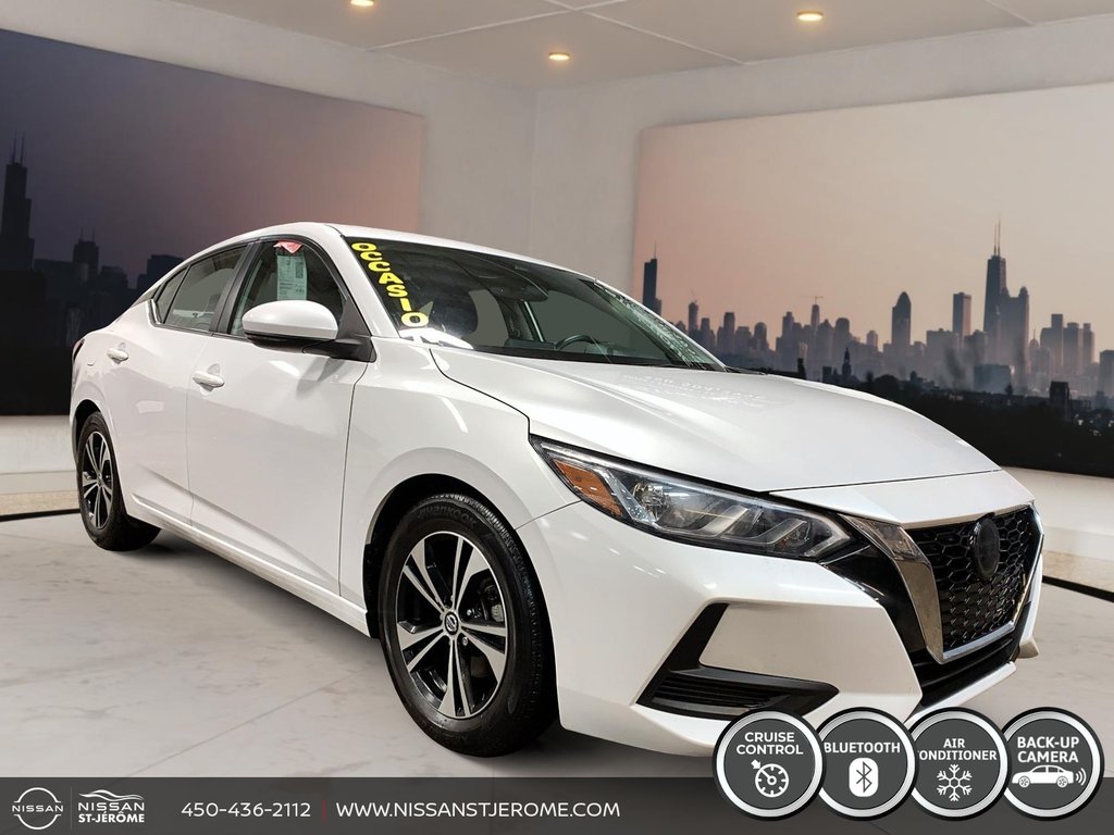 2021 Nissan Sentra SV MAGS TOIT OUVRANT SIÈGES CHAUFFANTS CAMÉRA BLUE in Charlemagne, Quebec - 3 - w1024h768px