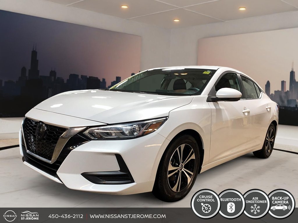 2021 Nissan Sentra SV MAGS TOIT OUVRANT SIÈGES CHAUFFANTS CAMÉRA BLUE in Charlemagne, Quebec - 1 - w1024h768px