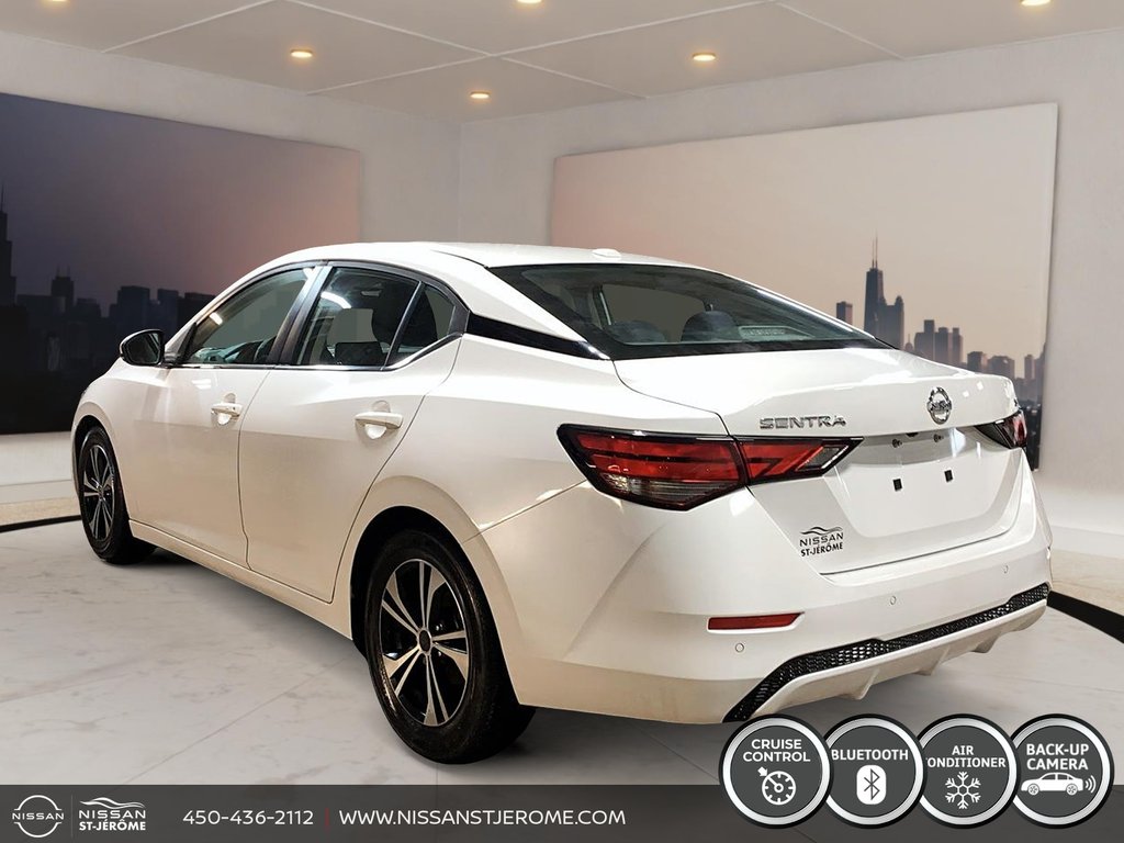 2021 Nissan Sentra SV MAGS TOIT OUVRANT SIÈGES CHAUFFANTS CAMÉRA BLUE in Charlemagne, Quebec - 5 - w1024h768px