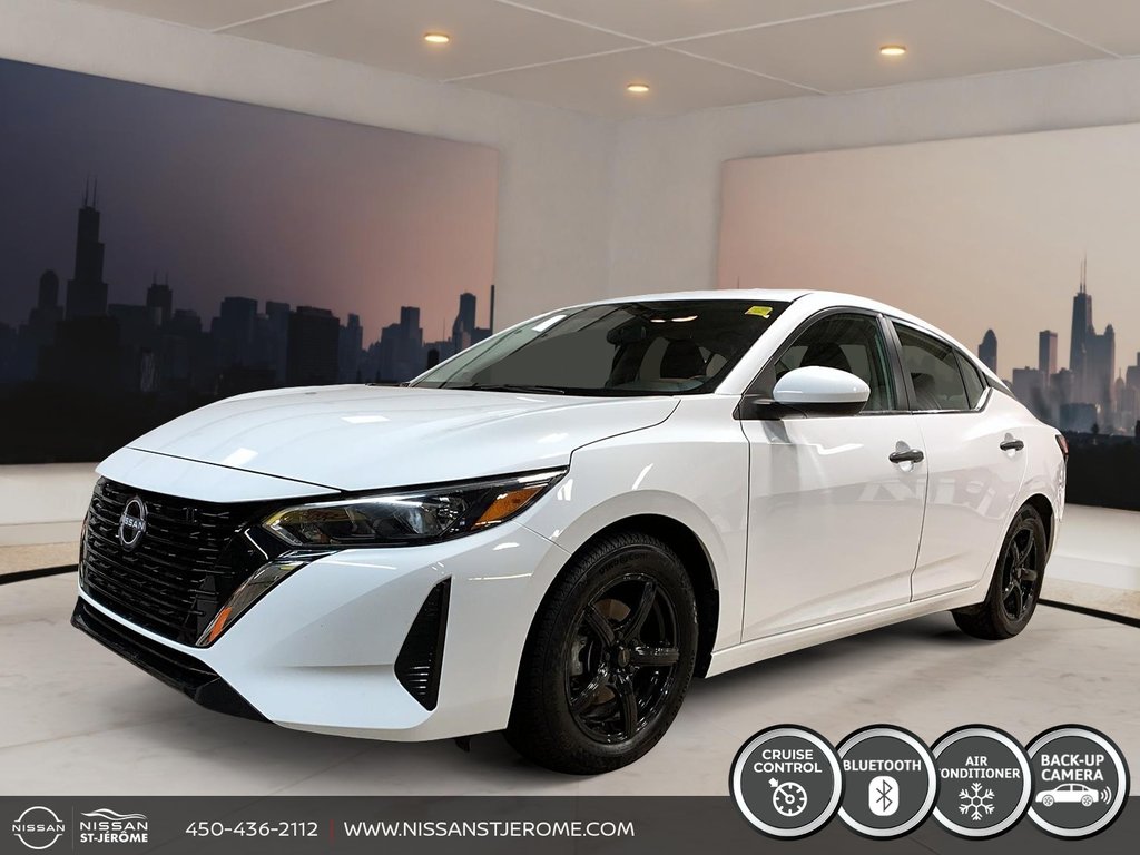 Nissan Sentra S AUTOMATIQUE A/C BLUETOOTH CAMÉRA RECUL MAGS 2025 à Charlemagne, Québec - 1 - w1024h768px