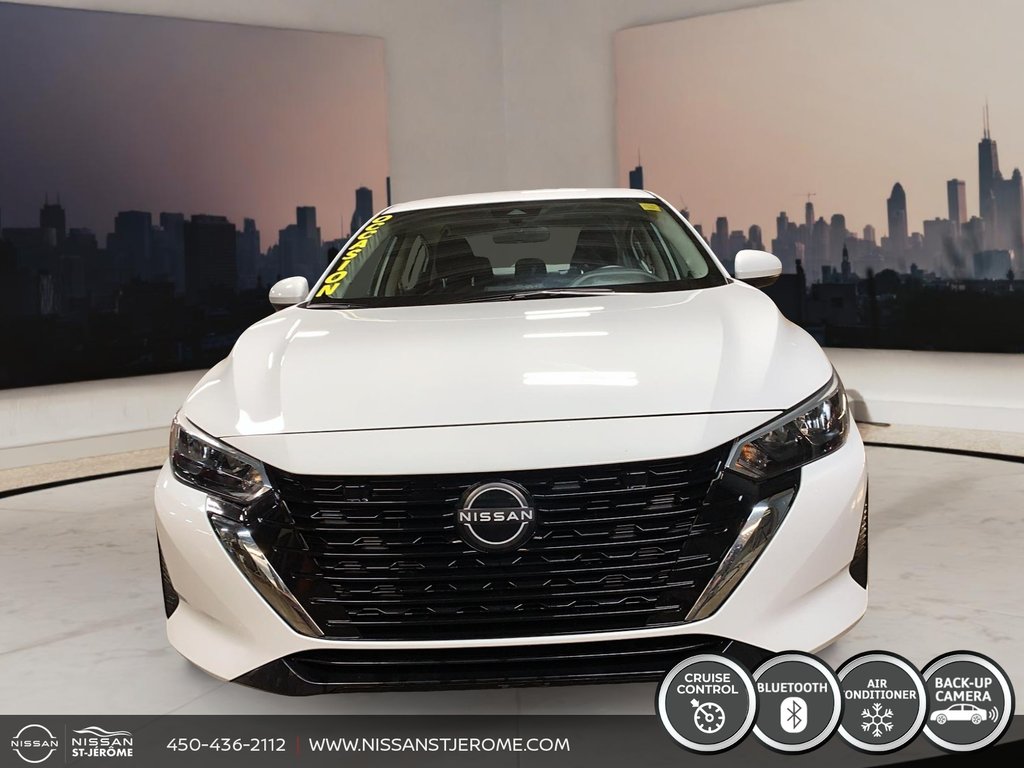 2025 Nissan Sentra S AUTOMATIQUE A/C BLUETOOTH CAMÉRA RECUL in Charlemagne, Quebec - 2 - w1024h768px
