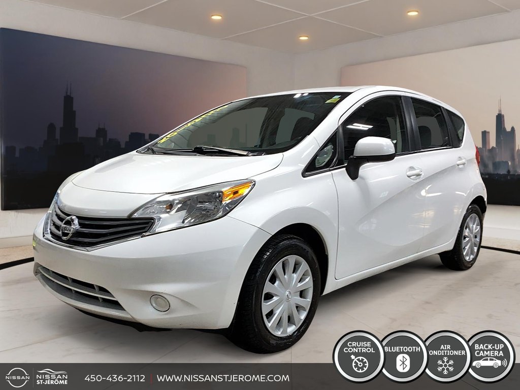 Nissan Versa Note SV AUTOMATIQUE A/C BLUETOOTH CAMÉRA RECUL 2014 à Saint-Jérôme, Québec - 1 - w1024h768px