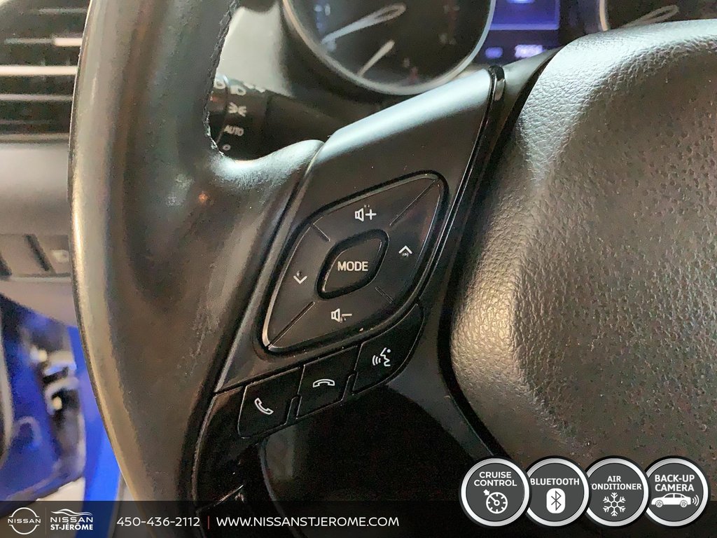 Toyota C-HR XLE FWD MAGS CRUISE DÉMARREUR BLUETOOTH CAMÉRA 2019 à Saint-Jérôme, Québec - 16 - w1024h768px