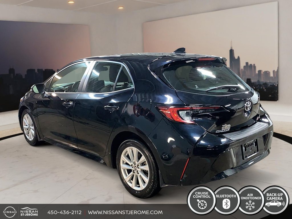 2023 Toyota Corolla Hatchback BASE AUTOMATIQUE 4 CYL 2.0 LITRE A/C BLUETOOTH in Saint-Jérôme, Quebec - 5 - w1024h768px