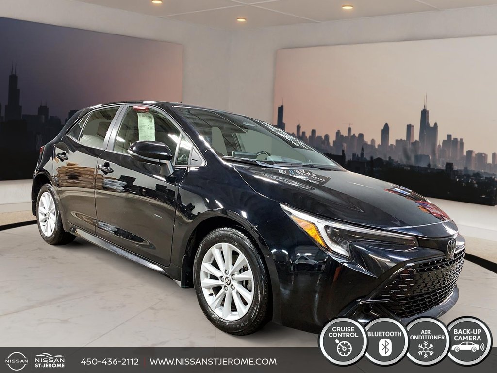2023 Toyota Corolla Hatchback BASE AUTOMATIQUE 4 CYL 2.0 LITRE A/C BLUETOOTH in Saint-Jérôme, Quebec - 3 - w1024h768px
