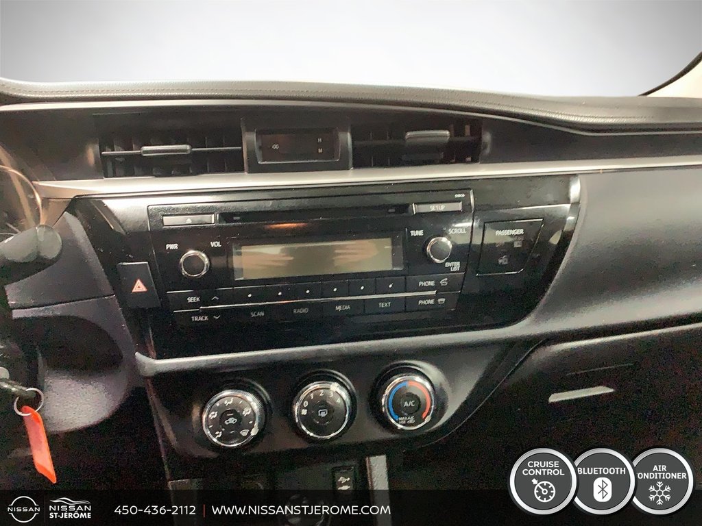 2016 Toyota Corolla L PNEUS HIVER ET ÉTÉ GROUPE ÉLECTRIQUE A/C in Charlemagne, Quebec - 14 - w1024h768px