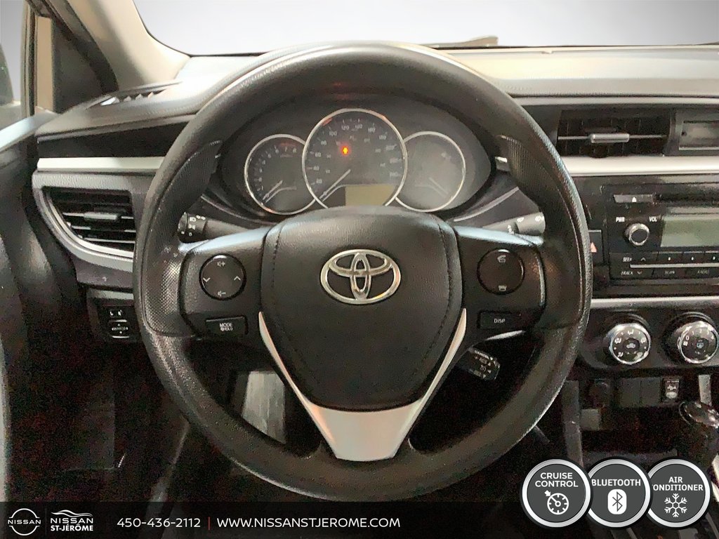 2016 Toyota Corolla L PNEUS HIVER ET ÉTÉ GROUPE ÉLECTRIQUE A/C in Charlemagne, Quebec - 12 - w1024h768px