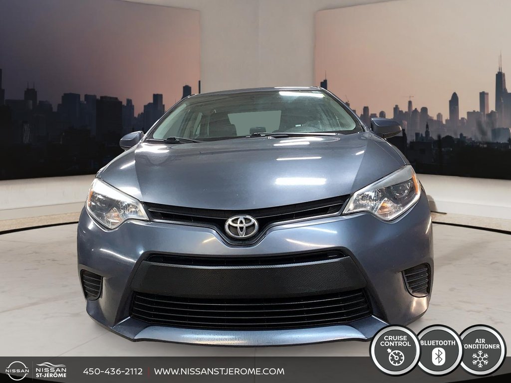 2016 Toyota Corolla L PNEUS HIVER ET ÉTÉ GROUPE ÉLECTRIQUE A/C in Charlemagne, Quebec - 2 - w1024h768px