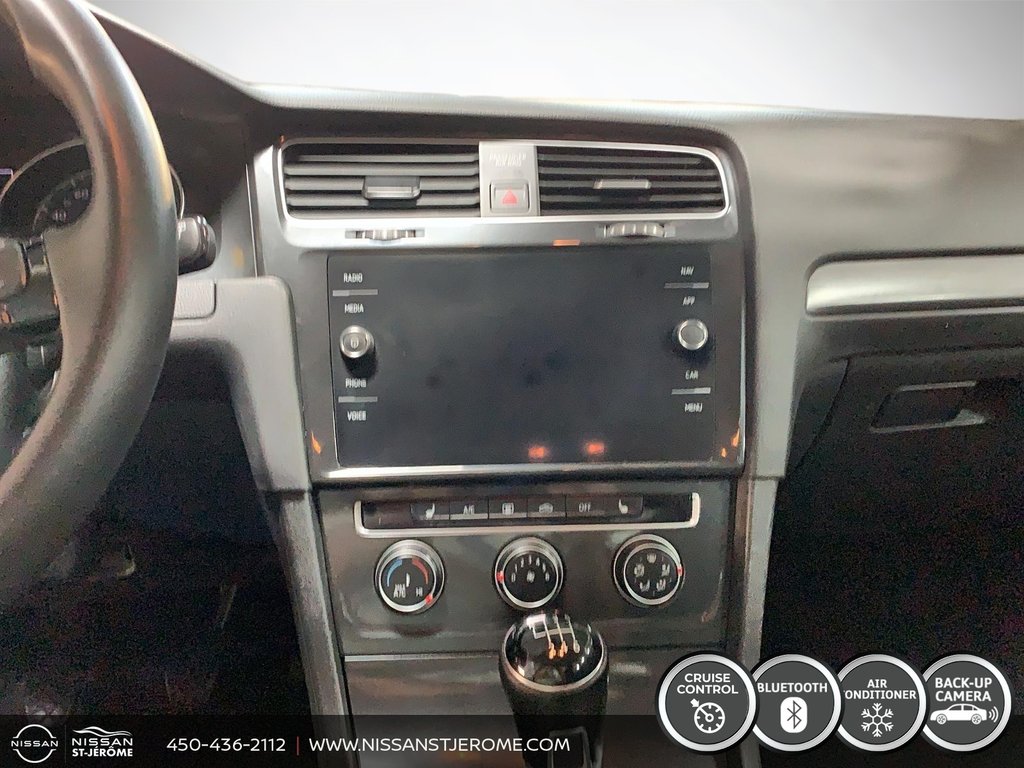 2021 Volkswagen Golf COMFORTLINE MANUELLE 6 VITESSES MAGS CAMERA USB in Charlemagne, Quebec - 14 - w1024h768px