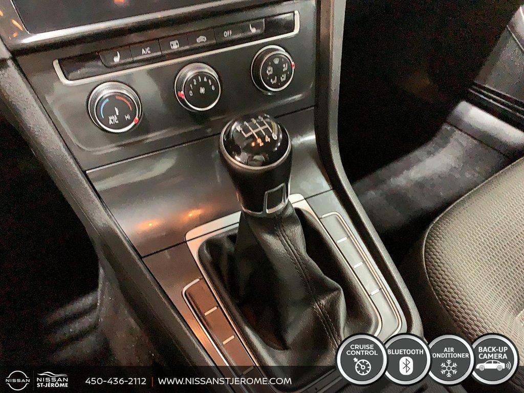 2021 Volkswagen Golf COMFORTLINE MANUELLE 6 VITESSES MAGS CAMERA USB in Charlemagne, Quebec - 16 - w1024h768px