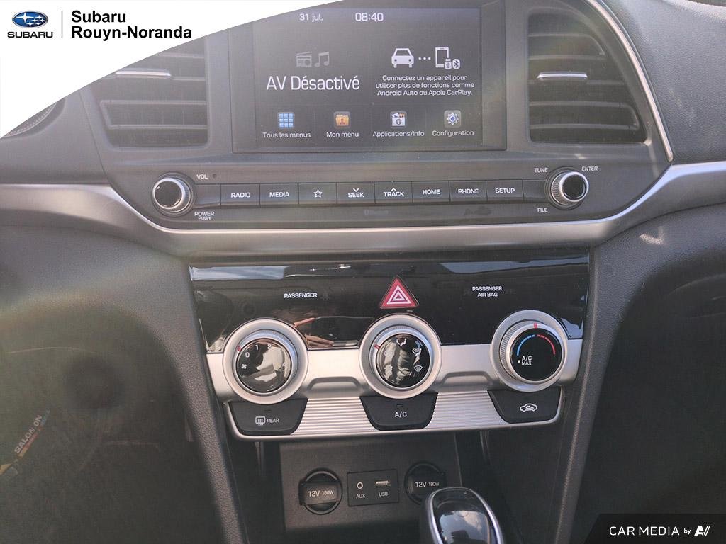 Hyundai Elantra Preferred 2019 à Rouyn-Noranda, Québec - 14 - w1024h768px