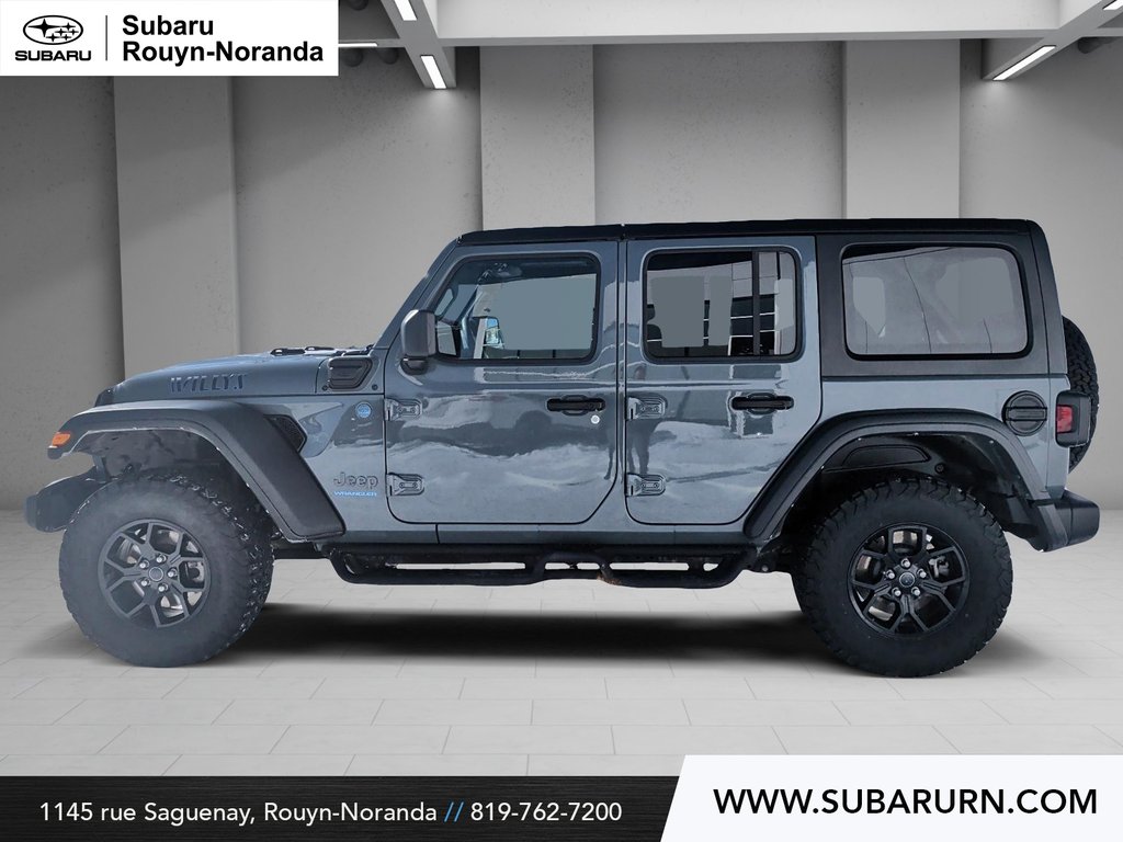 2024 Jeep Utility Vehicles Wrangler 4xe Willys in Rouyn-Noranda, Quebec - 5 - w1024h768px