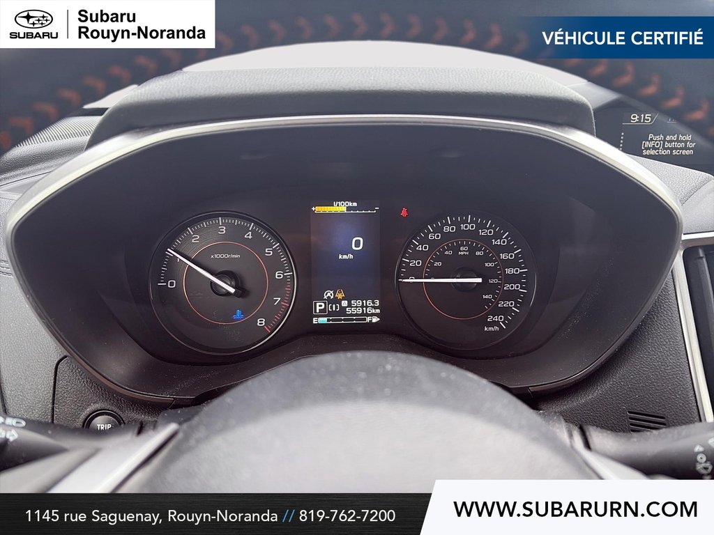 Subaru Crosstrek Touring 2022 à Rouyn-Noranda, Québec - 11 - w1024h768px
