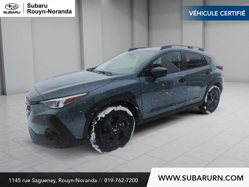 2024 Subaru Crosstrek Convenience in Rouyn-Noranda, Quebec - 1 - w1024h768px