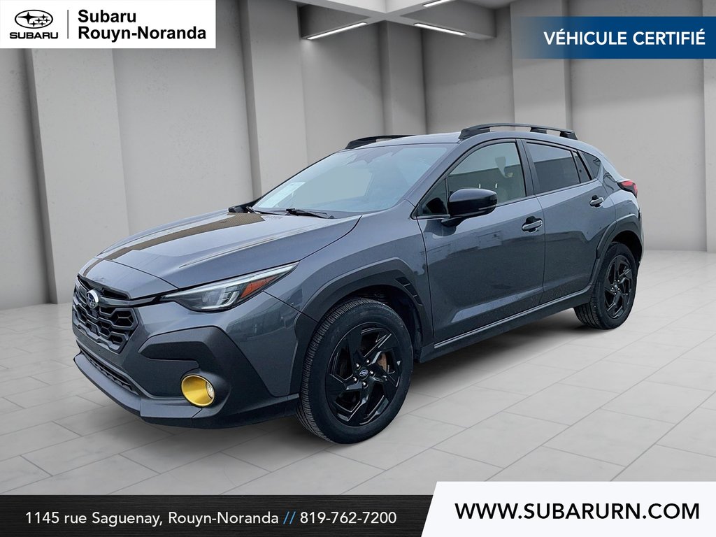 2024 Subaru Crosstrek Onyx in Rouyn-Noranda, Quebec - 1 - w1024h768px