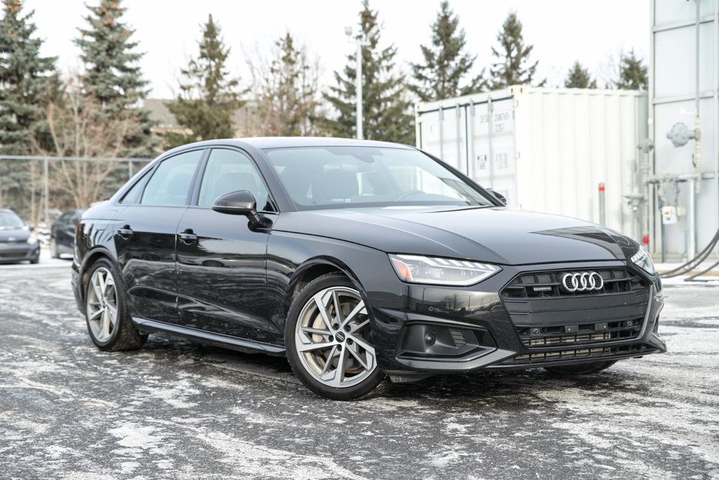 Audi A4 Sedan Komfort, AWD, Cuir Toit ouvrant Mags, Carplay 2024 à Sainte-Julie, Québec - 1 - w1024h768px