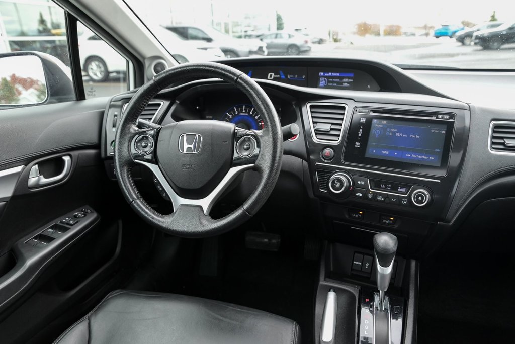Honda Civic Sedan Touring, Cuir, Toit ouvrant, sièges Chauffants 2014 à Sainte-Julie, Québec - 26 - w1024h768px