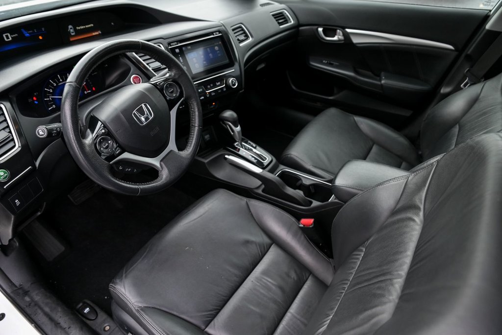 Honda Civic Sedan Touring, Cuir, Toit ouvrant, sièges Chauffants 2014 à Sainte-Julie, Québec - 13 - w1024h768px