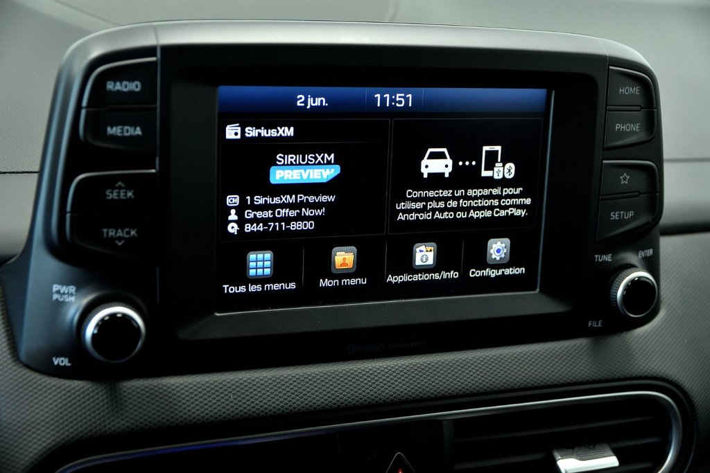 2020 Hyundai Kona 1.6 Turbo Trend AWD Volant chauffant Carplay in Sainte-Julie, Quebec - 23 - w1024h768px
