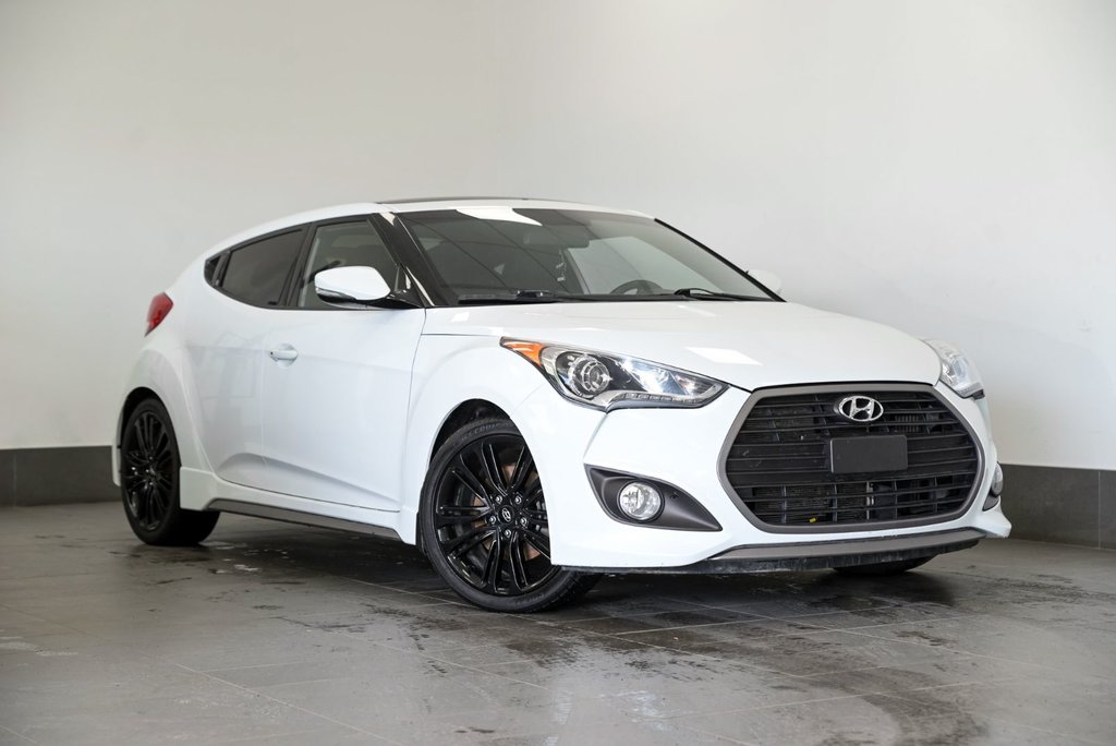 2016 Hyundai Veloster Turbo Tech Cuir Navi Toit ouvrant Volant chauffant in Sainte-Julie, Quebec - 1 - w1024h768px