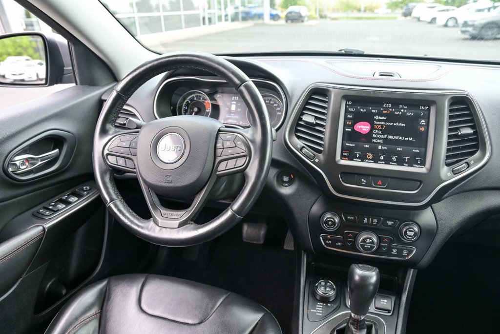 2019 Jeep Cherokee Trailhawk, Bancs chauffants et en cuir in Sainte-Julie, Quebec - 25 - w1024h768px