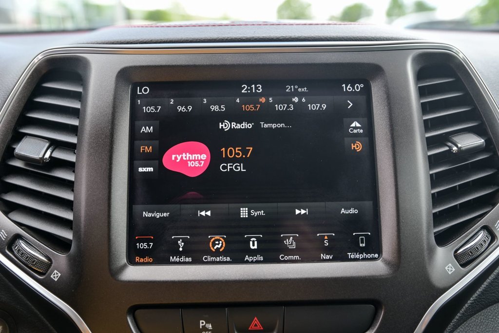 2019 Jeep Cherokee Trailhawk, Bancs chauffants et en cuir in Sainte-Julie, Quebec - 20 - w1024h768px
