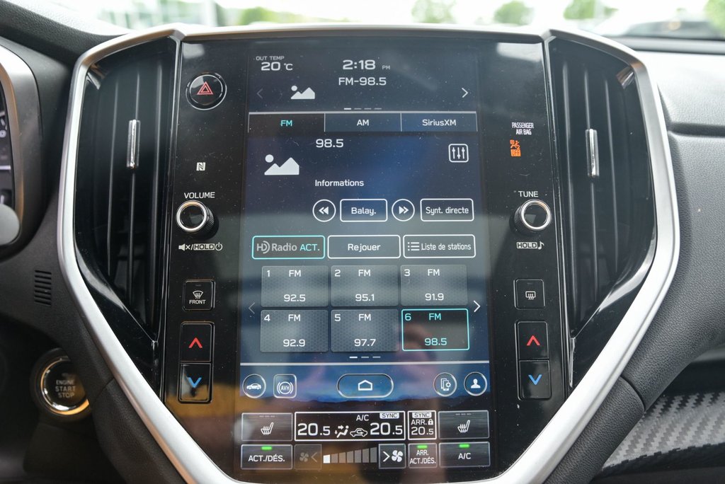 Subaru Ascent Touring, Carplay,, Bancs Chauffants 2023 à Sainte-Julie, Québec - 18 - w1024h768px