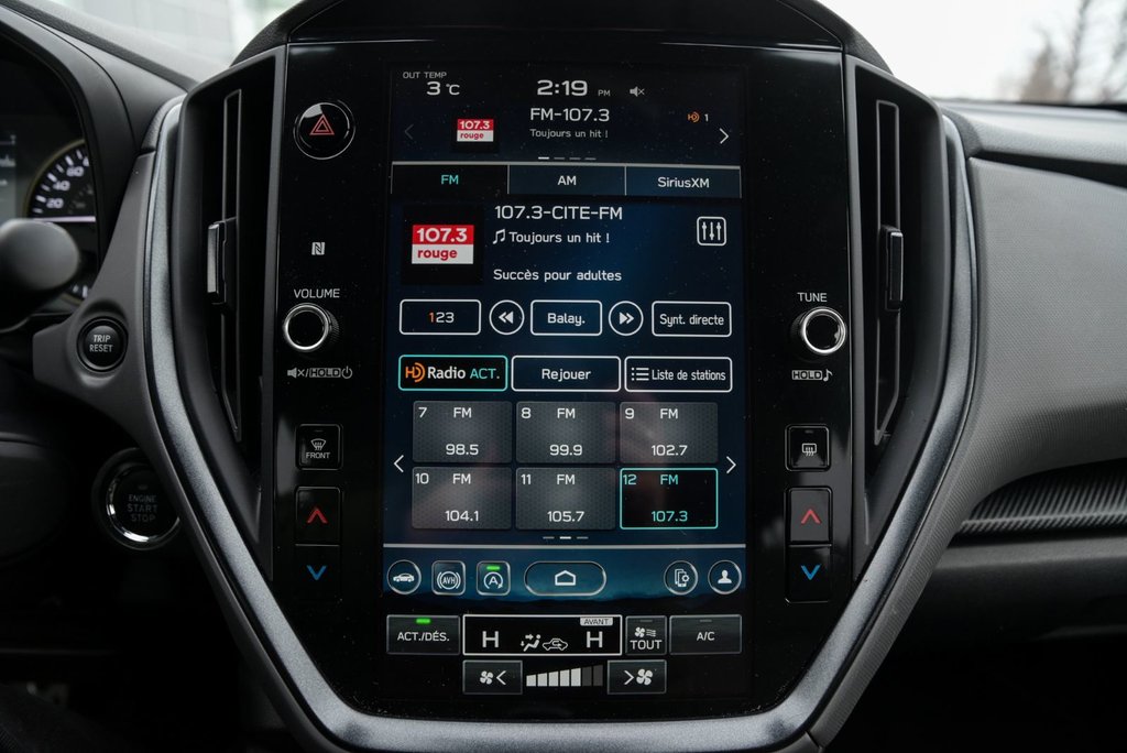 2024 Subaru Crosstrek Onyx, carplay, toit ouvrant in Sainte-Julie, Quebec - 18 - w1024h768px