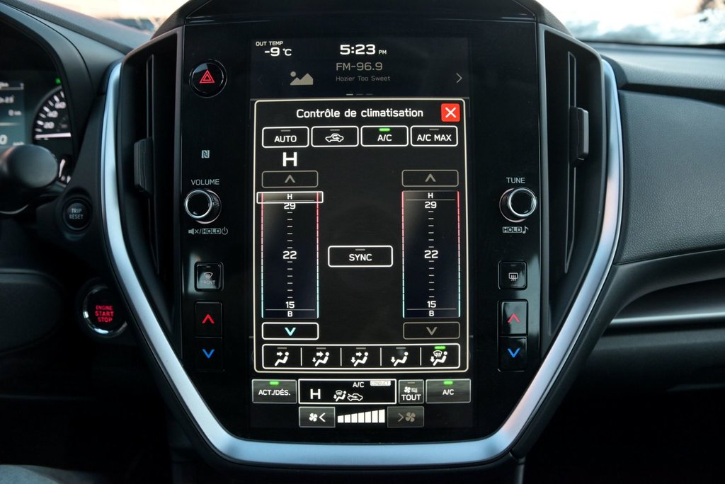 Subaru Impreza Touring, Carplay, Volant Chauffants 2024 à Sainte-Julie, Québec - 18 - w1024h768px