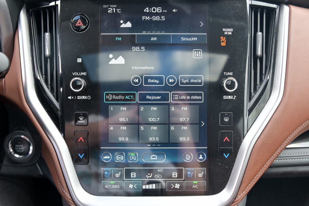 Subaru Outback Premier XT, Carplay, Bancs Chauffants 2023 à Sainte-Julie, Québec - 20 - w1024h768px