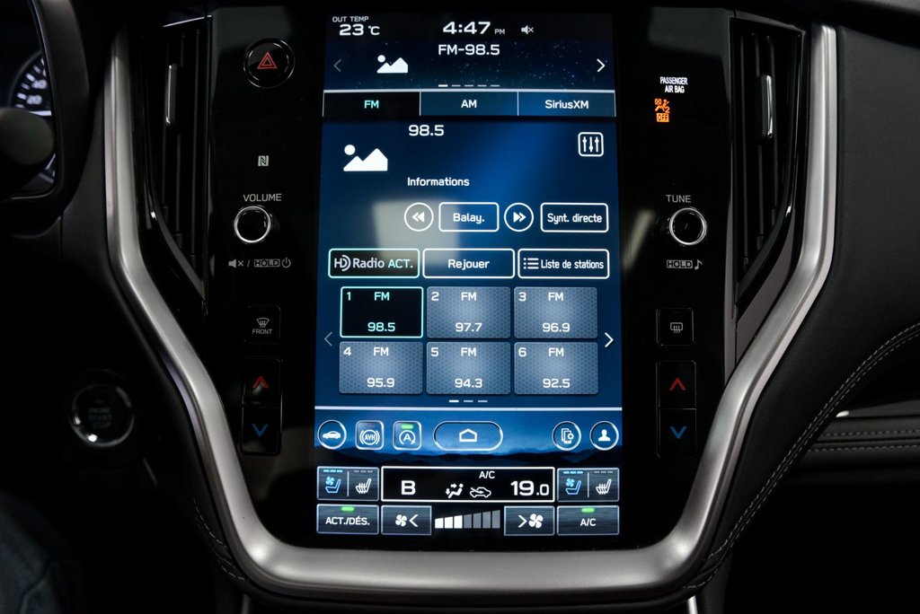 2024 Subaru Outback Premier XT Banc refroidissants Cuir Navi in Sainte-Julie, Quebec - 19 - w1024h768px