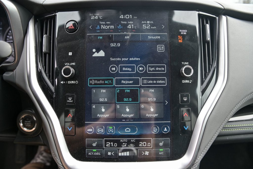 Subaru Outback Onyx, Carplay, Bancs Chauffants 2024 à Sainte-Julie, Québec - 18 - w1024h768px