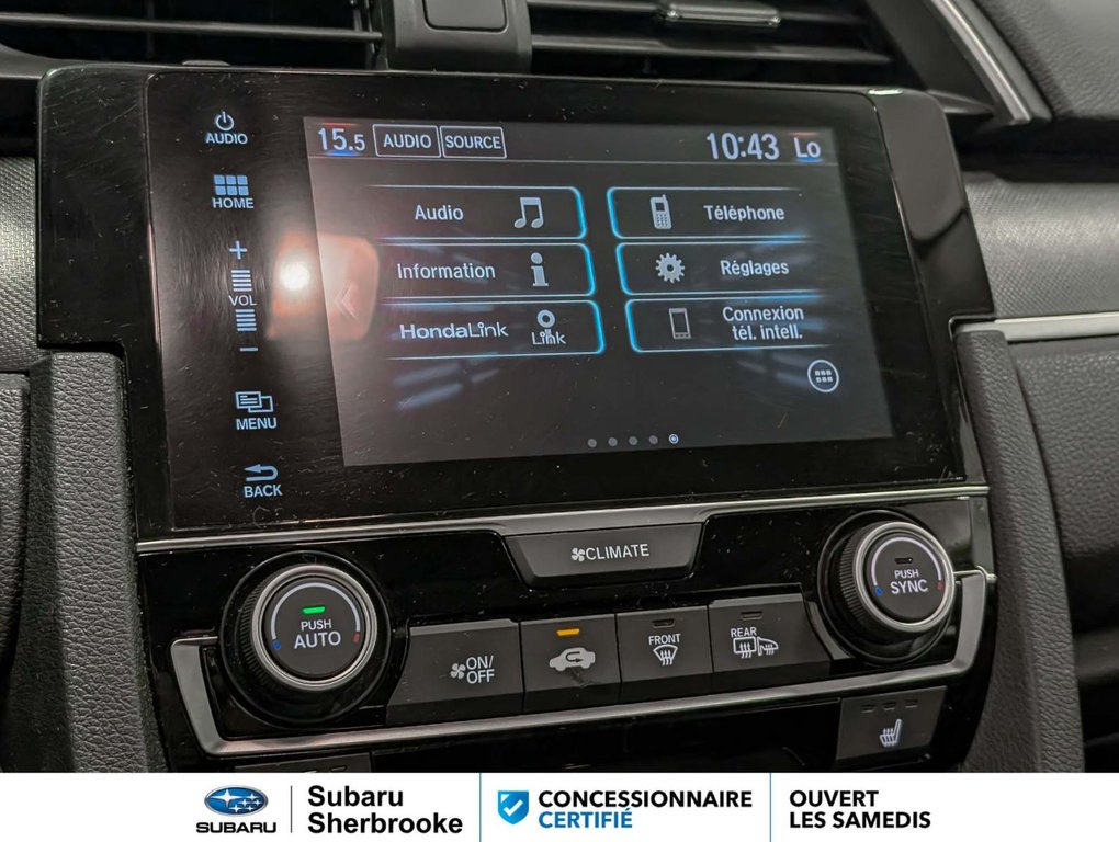 2018 Honda Civic Sedan EX in Sherbrooke, Quebec - 10 - w1024h768px