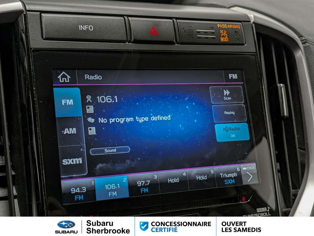Subaru Ascent Touring 7-Passenger 2022 à Sherbrooke, Québec - 12 - w1024h768px