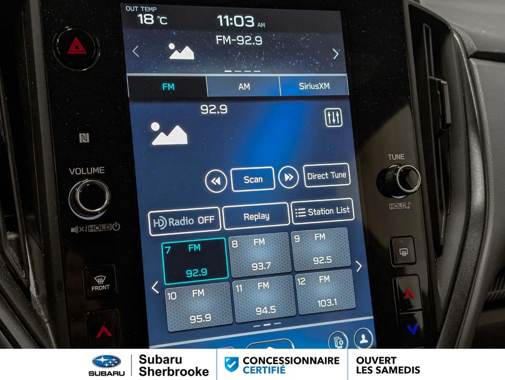 2024 Subaru Crosstrek Onyx in Sherbrooke, Quebec - 12 - w1024h768px