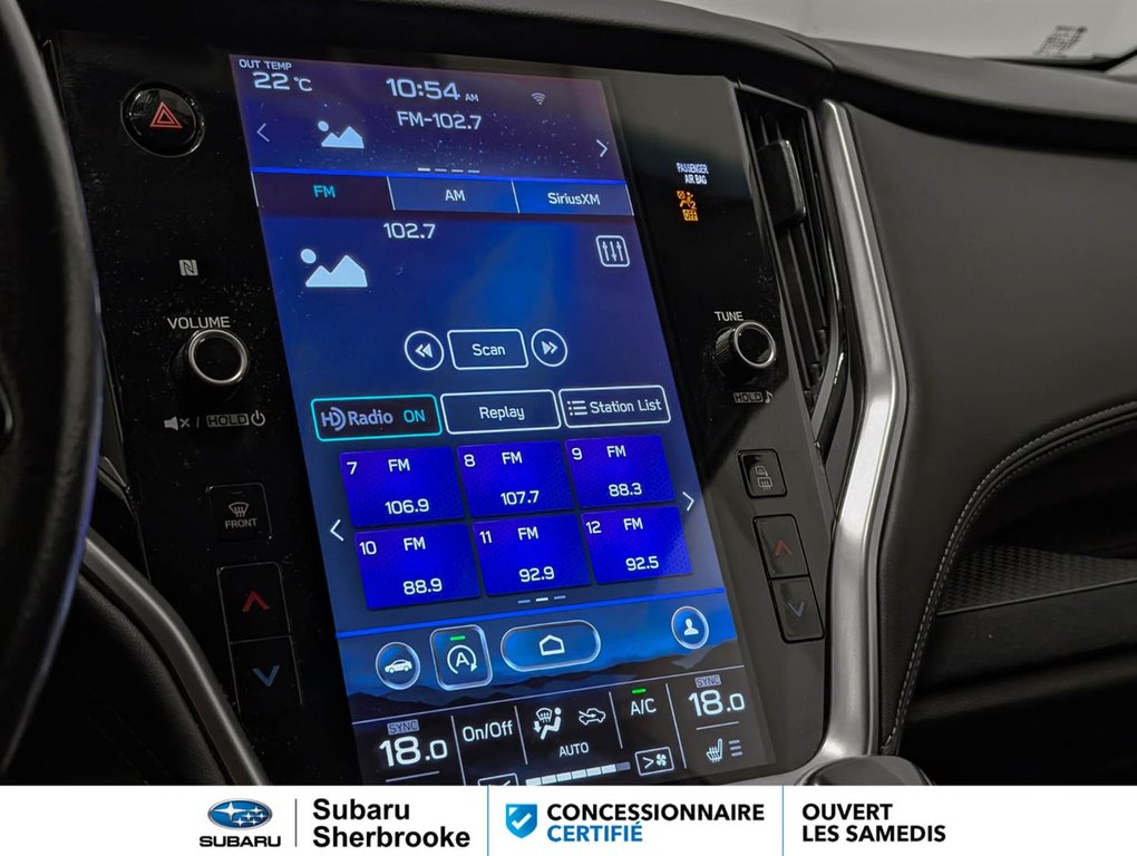 Subaru Outback 2.5i Touring 2020 à Sherbrooke, Québec - 11 - w1024h768px