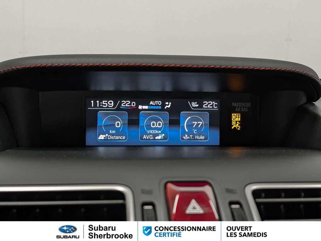2020 Subaru WRX Sport in Sherbrooke, Quebec - 16 - w1024h768px