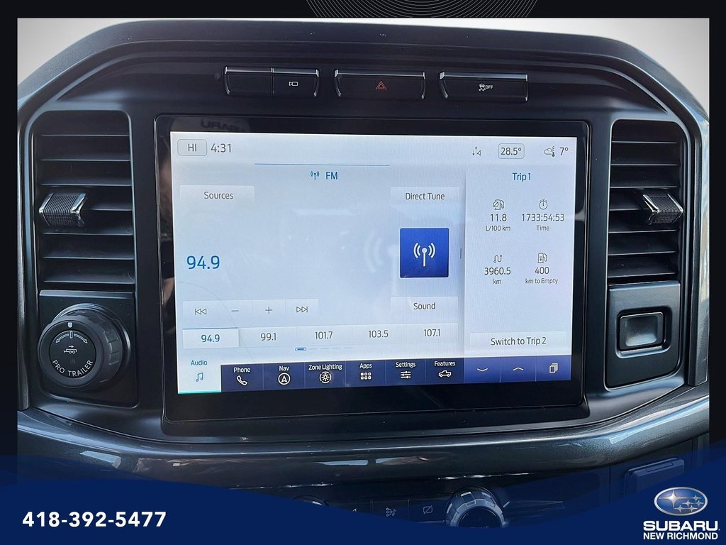 Ford F-150 XLT cabine SuperCrew 4RM caisse de 5,5 pi 2022 à New Richmond, Québec - 35 - w1024h768px