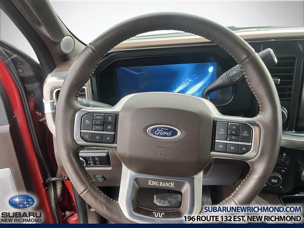 Ford Super Duty F-350 SRW King Ranch cabine 6 places 4RM caisse de 6,75 pi 2023 à New Richmond, Québec - 19 - w1024h768px