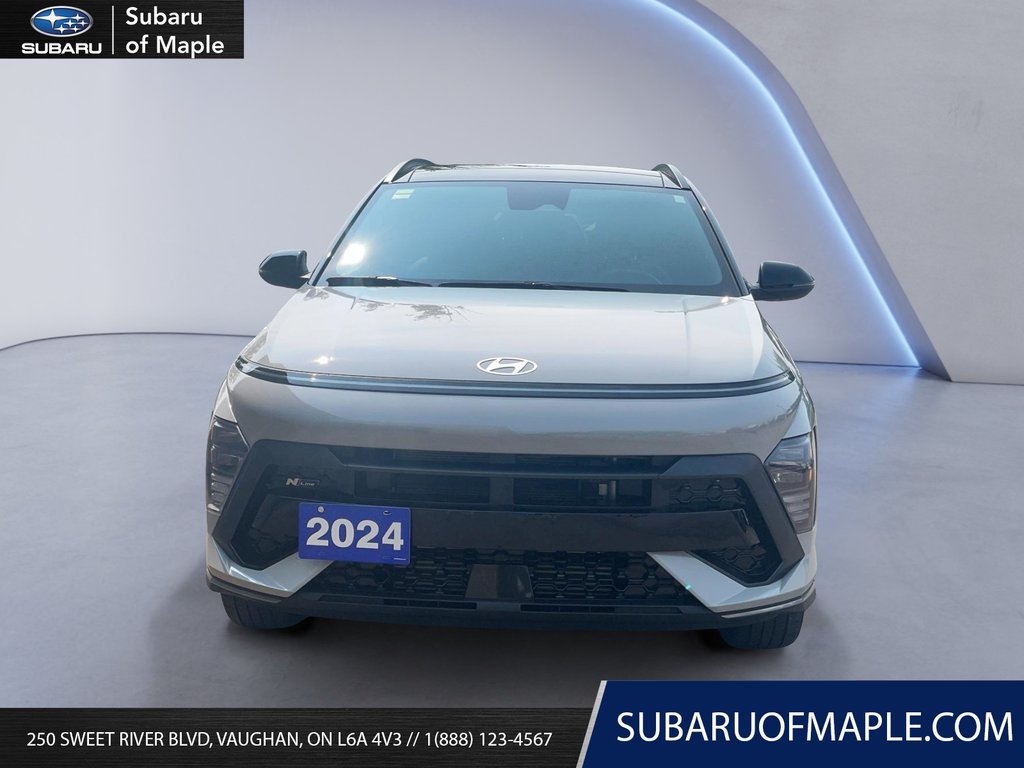 2024 Hyundai Kona 1.6T N Line AWD w/Two-Tone Roof in Vaughan, Ontario - 2 - w1024h768px