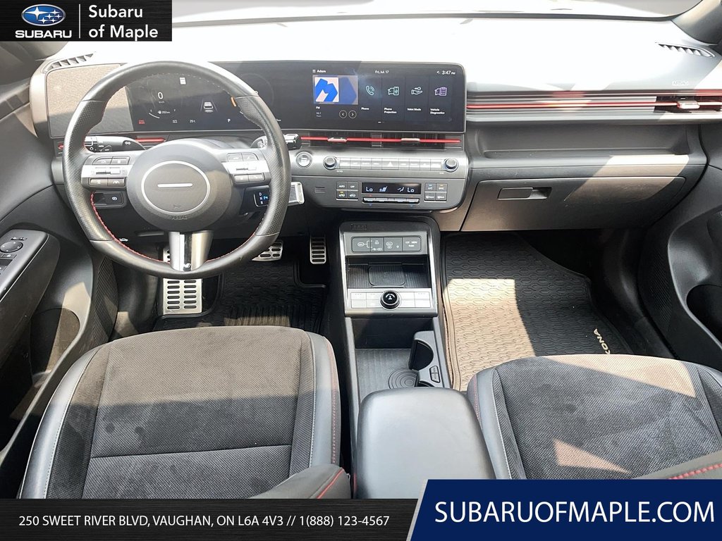 2024 Hyundai Kona 1.6T N Line AWD w/Two-Tone Roof in Vaughan, Ontario - 11 - w1024h768px