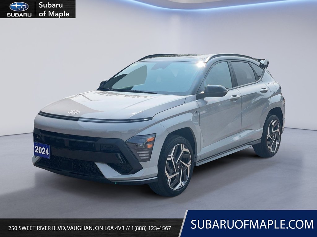 2024 Hyundai Kona 1.6T N Line AWD w/Two-Tone Roof in Vaughan, Ontario - 1 - w1024h768px