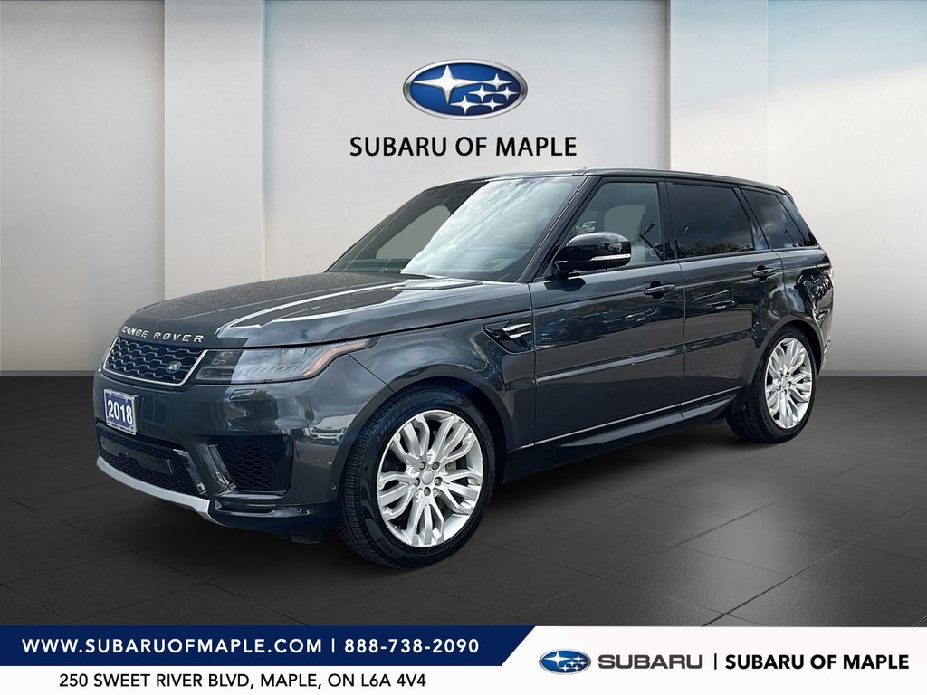 2018  Range Rover Sport V6 HSE in Vaughan, Ontario - 1 - w1024h768px