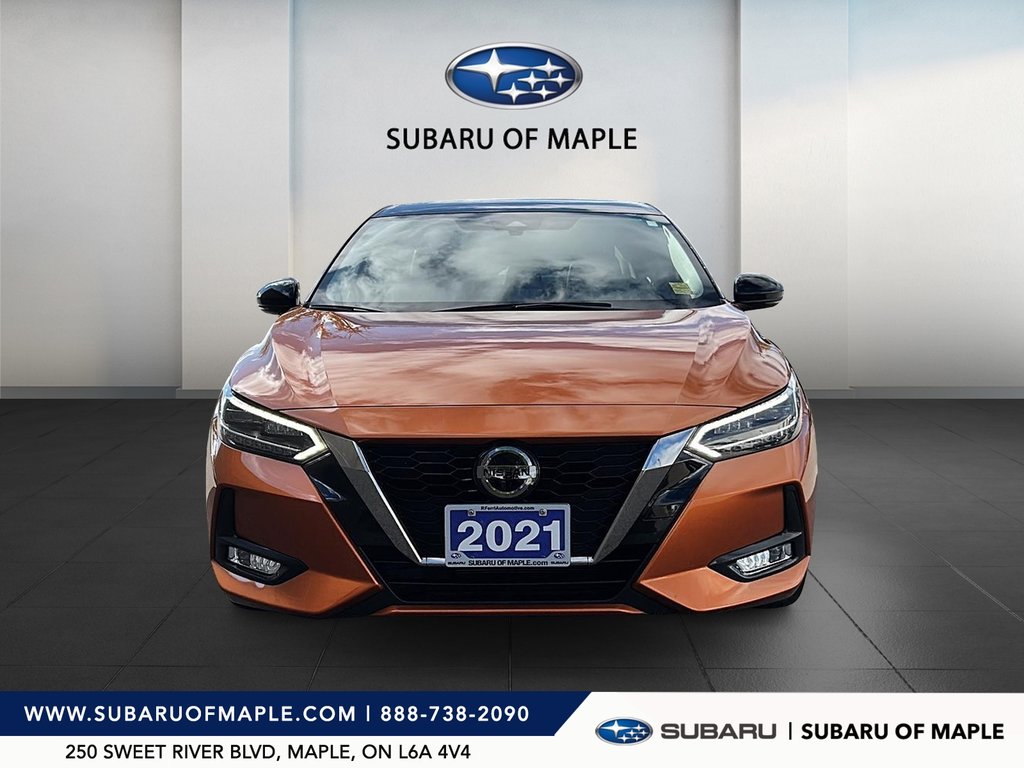 2021  Sentra SR CVT in Vaughan, Ontario - 2 - w1024h768px