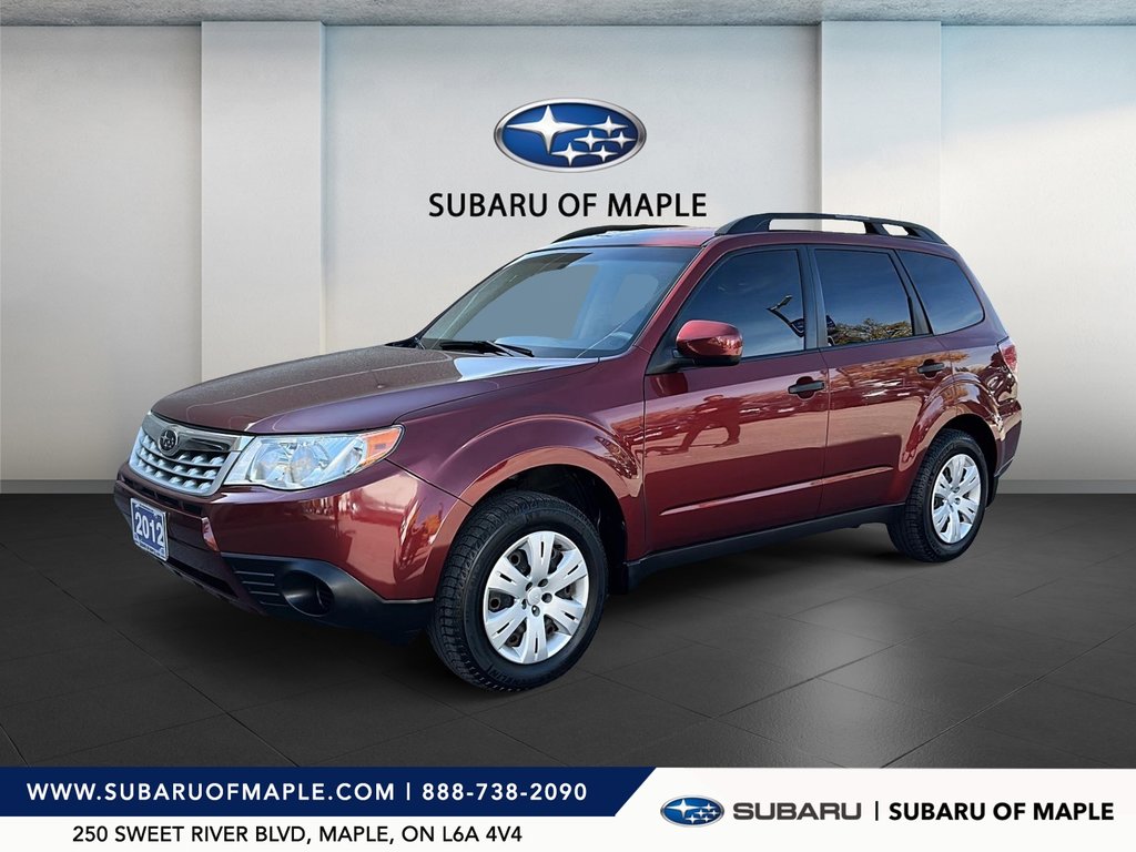 2012  Forester 2.5X at in Vaughan, Ontario - 1 - w1024h768px