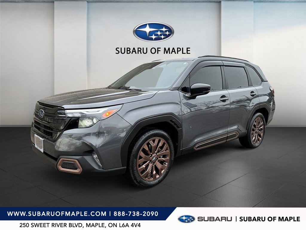 2025 Subaru Forester Sport 2.5L CVT in Vaughan, Ontario - 1 - w1024h768px