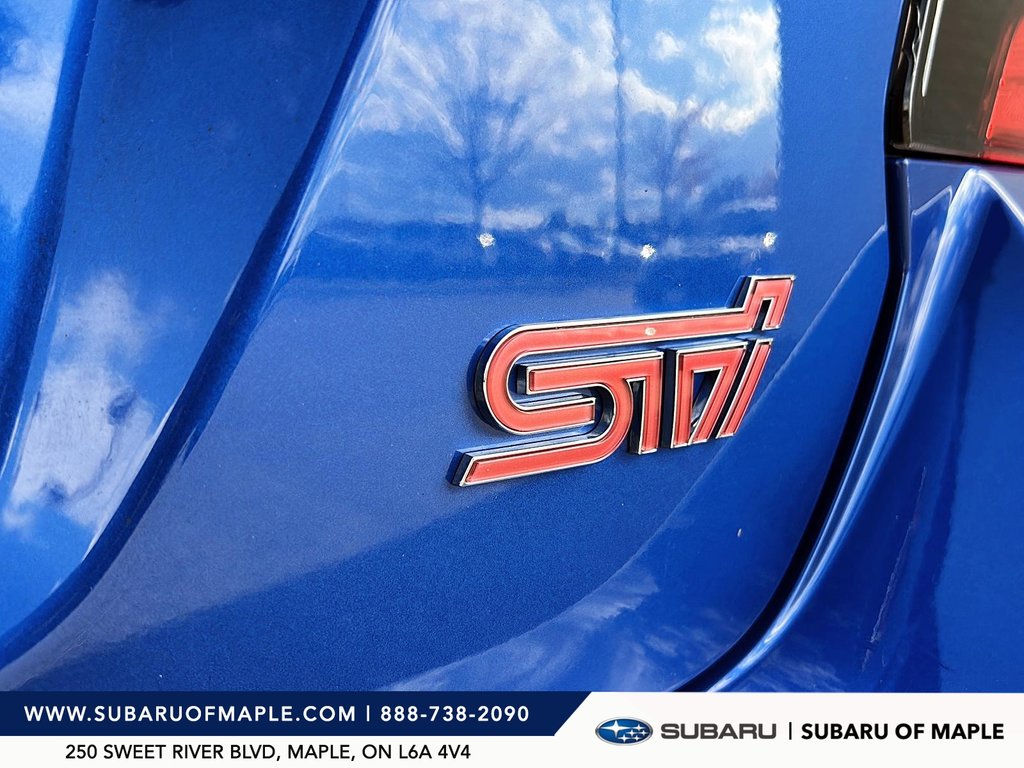 2018  WRX STI 4Dr Sport-Tech Pkg w/ Lip Spoiler 6sp in Vaughan, Ontario - 6 - w1024h768px