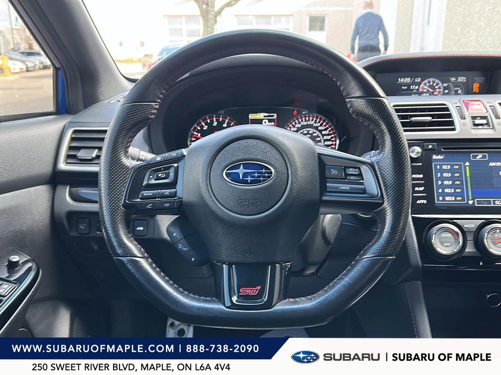 2018  WRX STI 4Dr Sport-Tech Pkg w/ Lip Spoiler 6sp in Vaughan, Ontario - 10 - w1024h768px