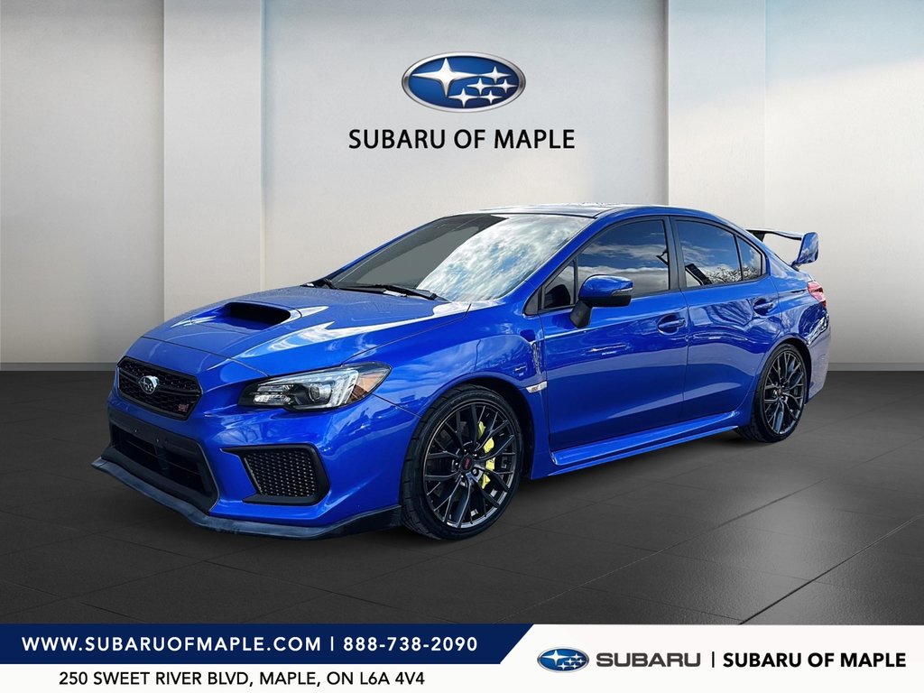 2018  WRX STI 4Dr Sport-Tech Pkg w/ Lip Spoiler 6sp in Vaughan, Ontario - 1 - w1024h768px